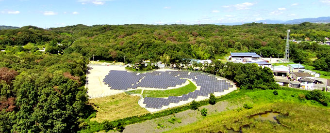 精華町太陽光発電所